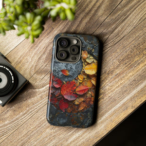 Autumn Peace Leaf Sign - Protective Phone Case