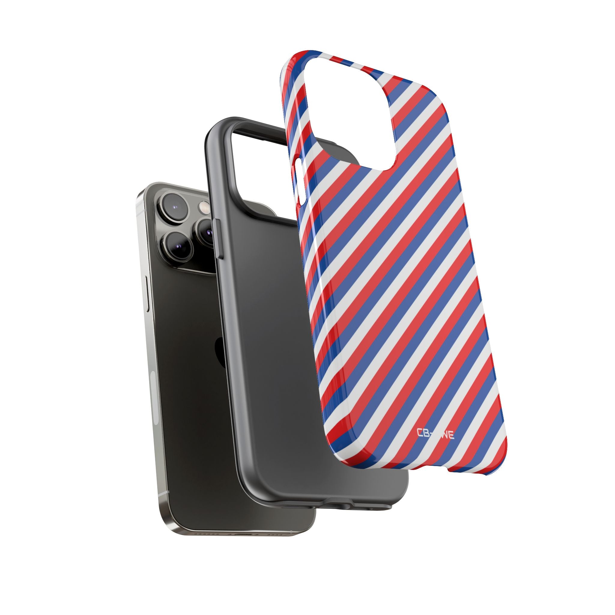 Striped Freedom Wave - iPhone Case