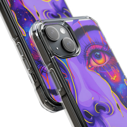 Cosmic Dreamscape Eye iPhone Case - Impact