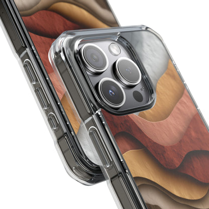 Layered Earth Whisper iPhone Case - Impact