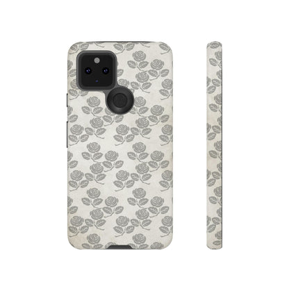 Roseniara Gothic Flower - Protective Phone Case