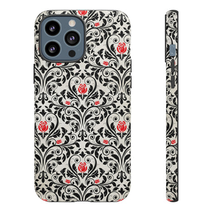 Centti Gothic Flower - Protective Phone Case