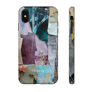 Textured Fabric Fusion - Protective Phone Case