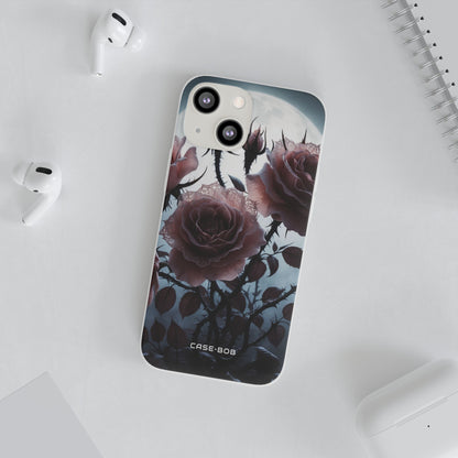 Luminous Rose Thorns iPhone 13 mini Case - Soft