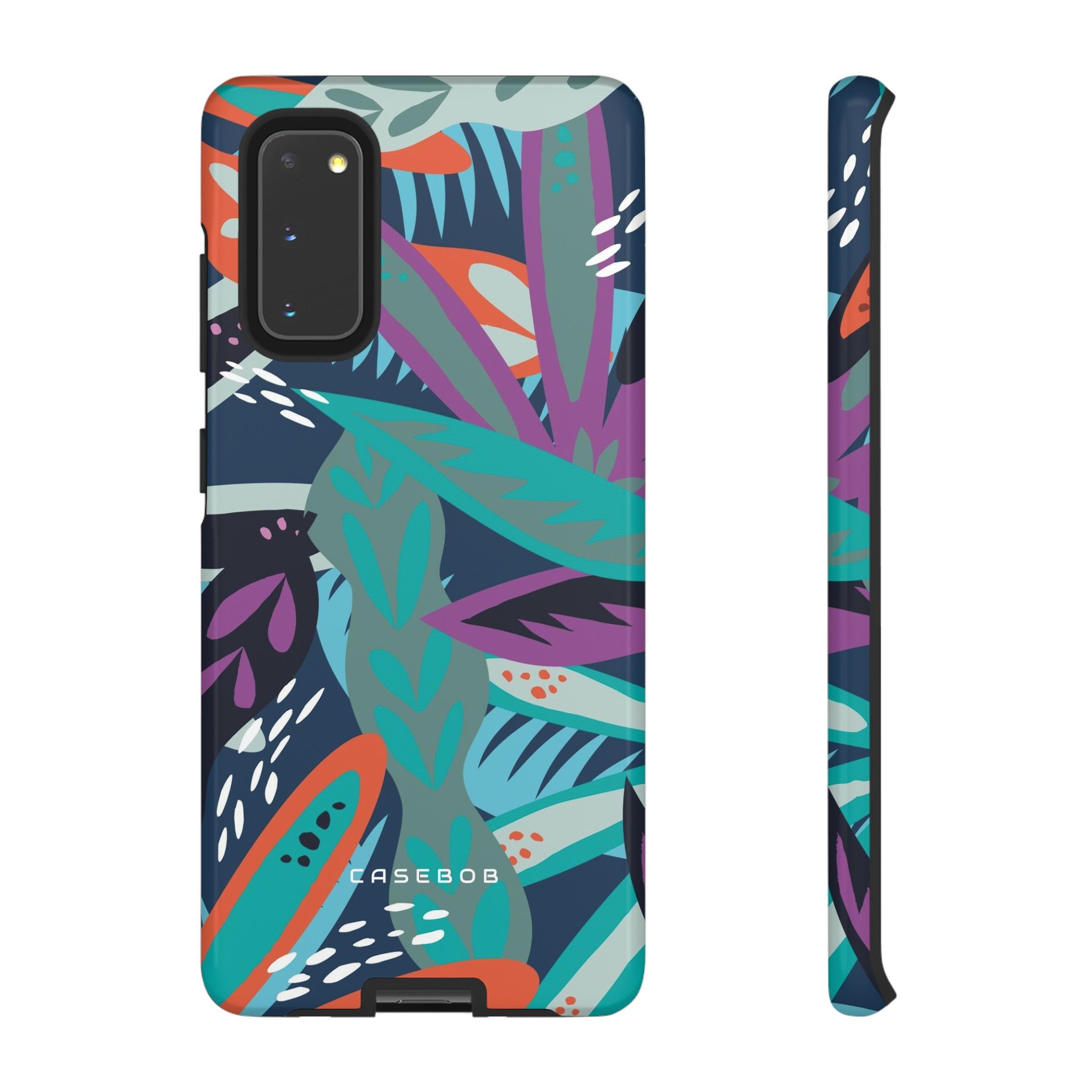 Tropical Leaf Moz - Protective Phone Case