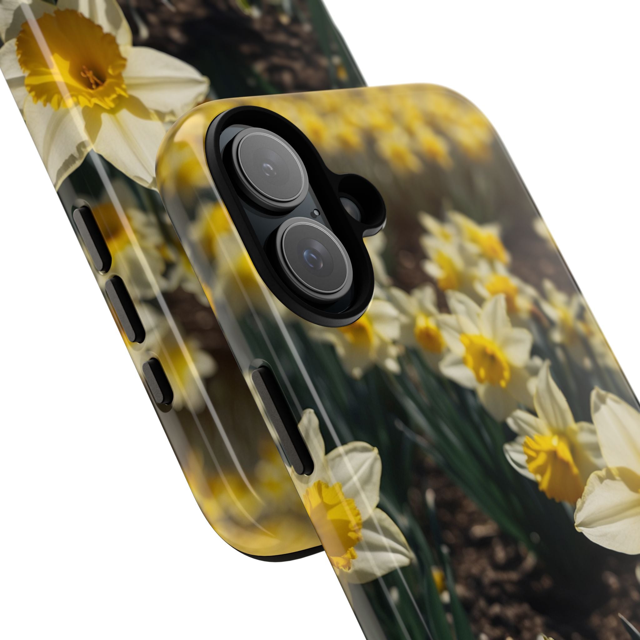 Golden Daffodils Bloom - iPhone Case