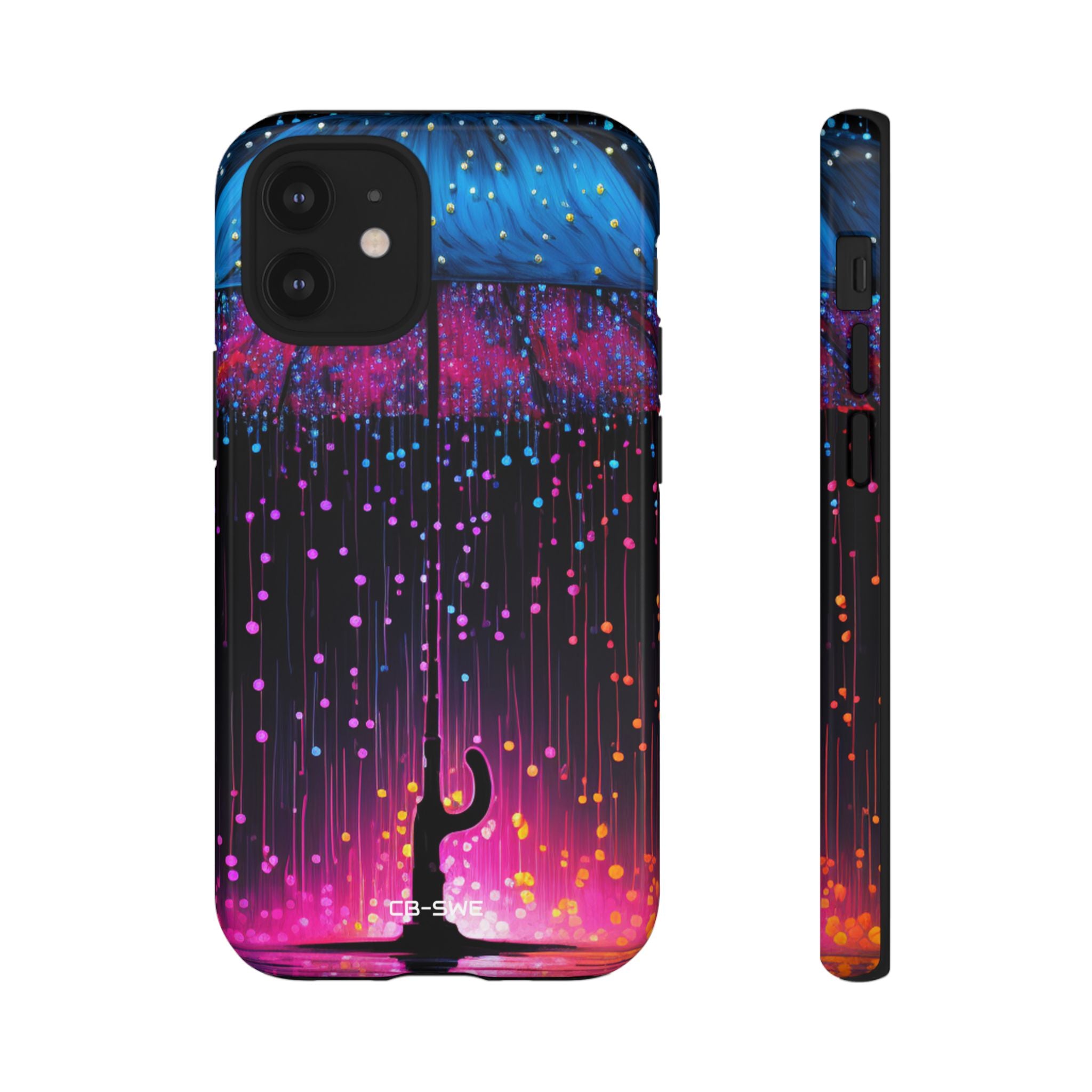 Illuminated Rain Dance - iPhone Case