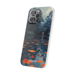 Tranquil Lotus Serenity | Flexible Phone Case for iPhone