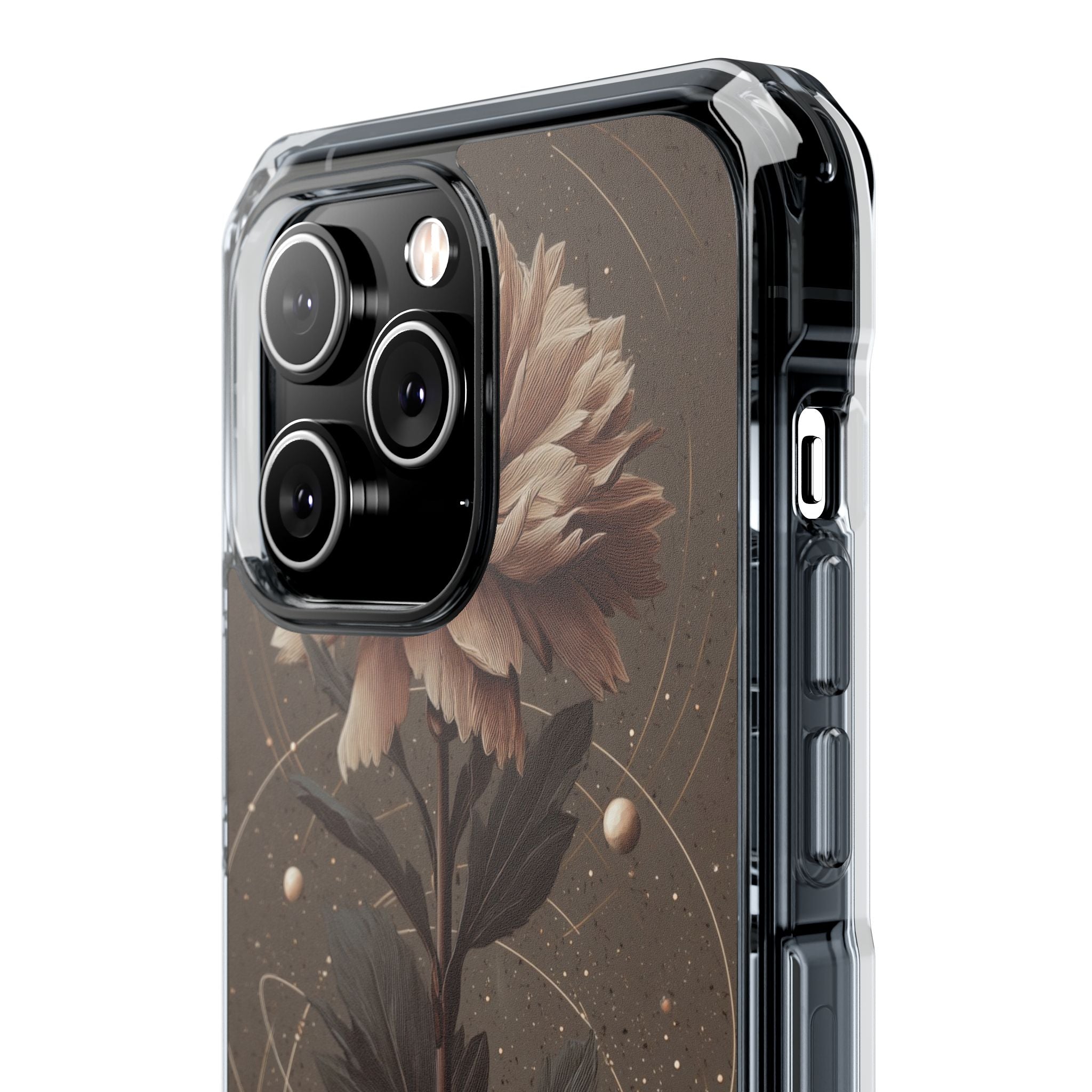 Celestial Flower Embrace iPhone Case - Impact