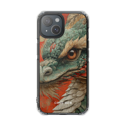 Emerald Dragonflare iPhone 15 Case - Impact