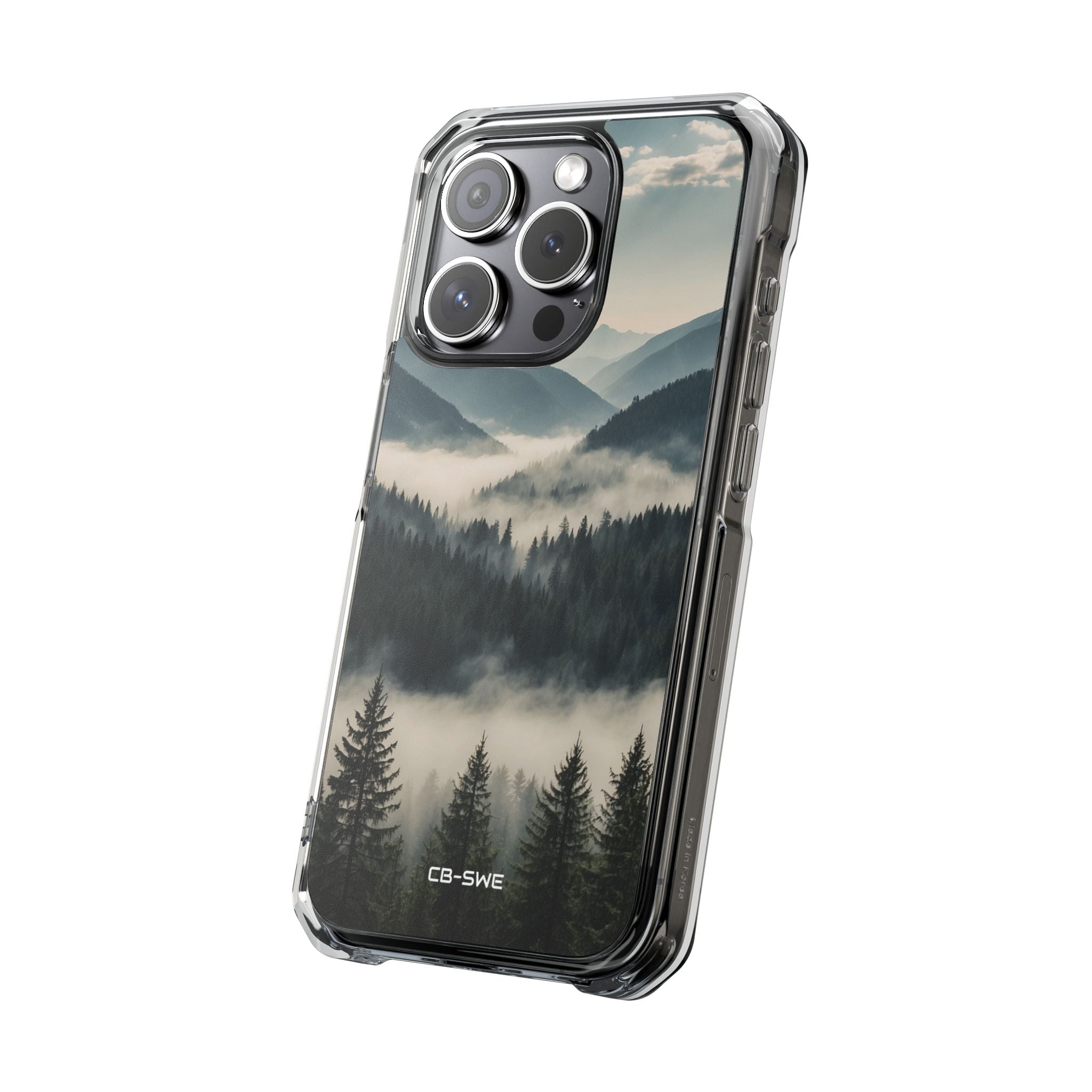 Misty Forest Embrace iPhone Case - Impact