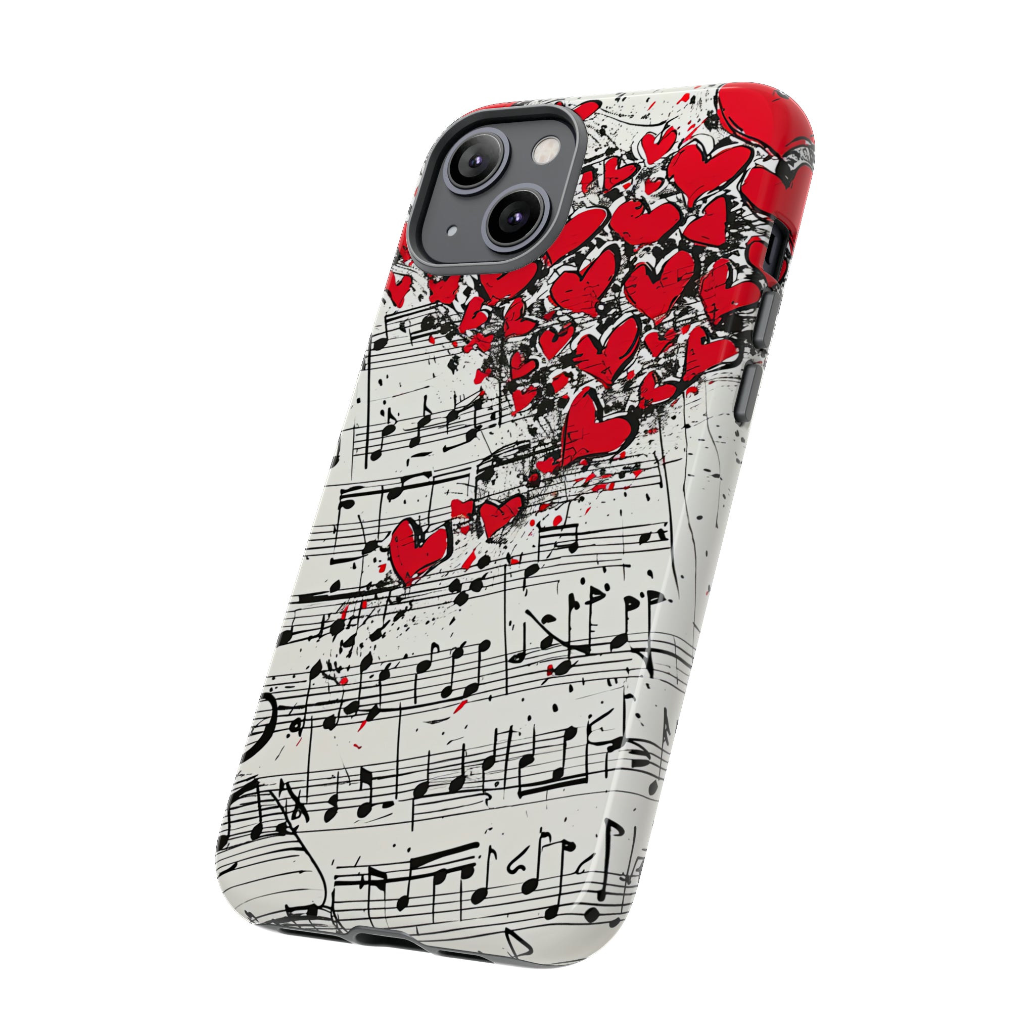 Lyric Harmony Serenade - Protective Phone Case