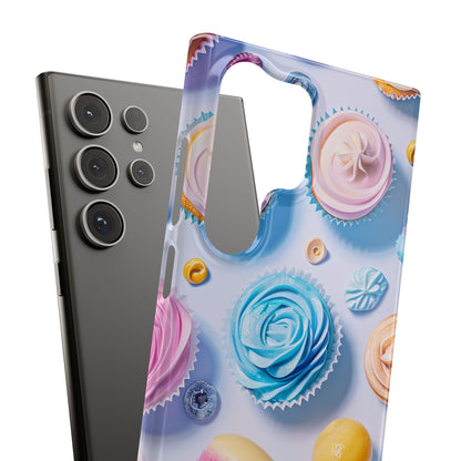 Pastel Whimsy Desserts - Slim Samsung S24 Phone Case