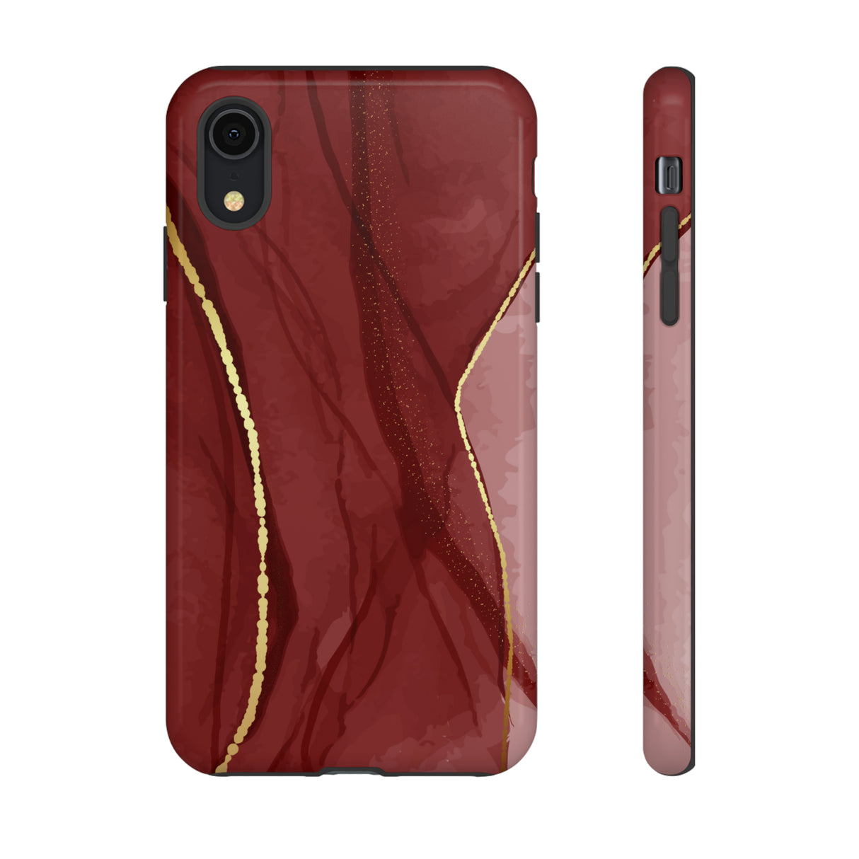 Dark Red - Protective Phone Case