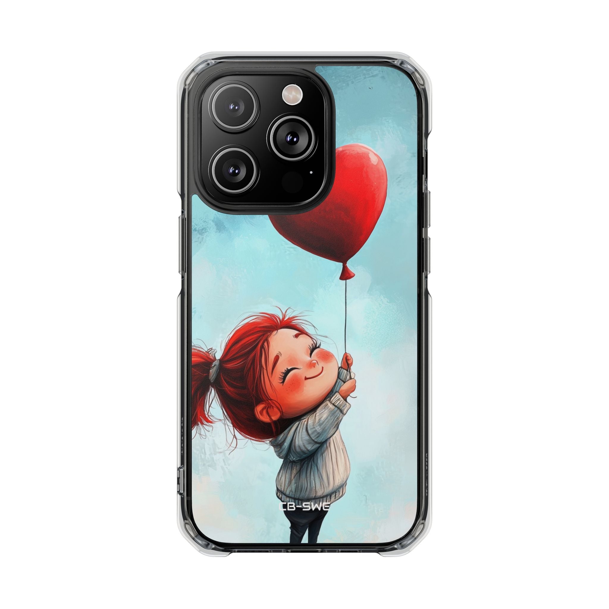 Joyful Girl Flies iPhone Case - Impact