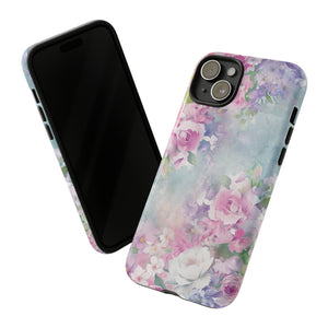 Floral Pastel Whisper - Schutzhülle fürs Handy