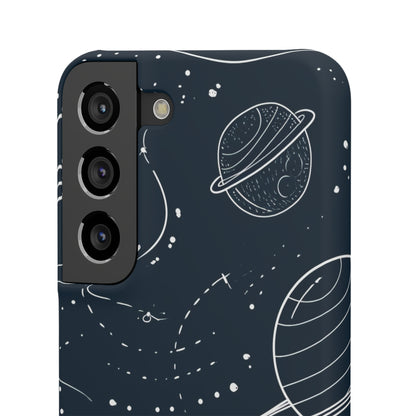 Cosmic Wanderer | Schlanke Handyhülle für Samsung