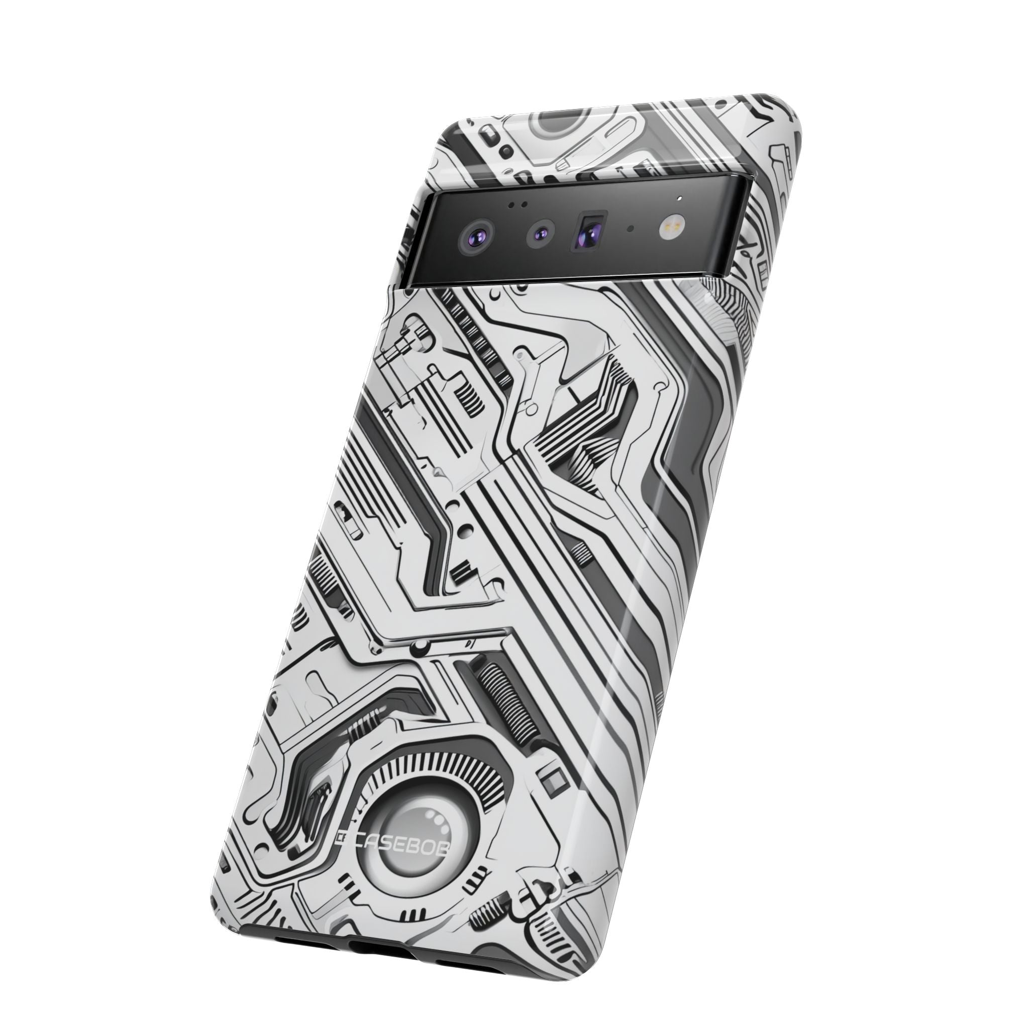 Techno Circuitry - Phone Case for Google Pixel