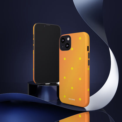 Sunset Dots Radiance - iPhone Case