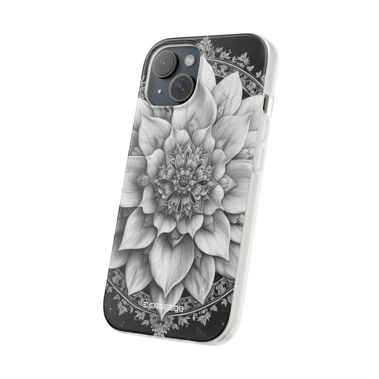 Himmlische Mandala-Harmonie | Flexible Handyhülle für iPhone