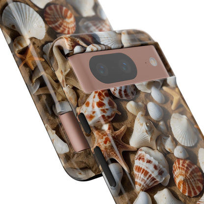 Seashells Embrace Shore - Google Pixel Case