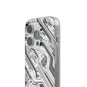 Techno Circuitry | Flexible Phone Case for iPhone