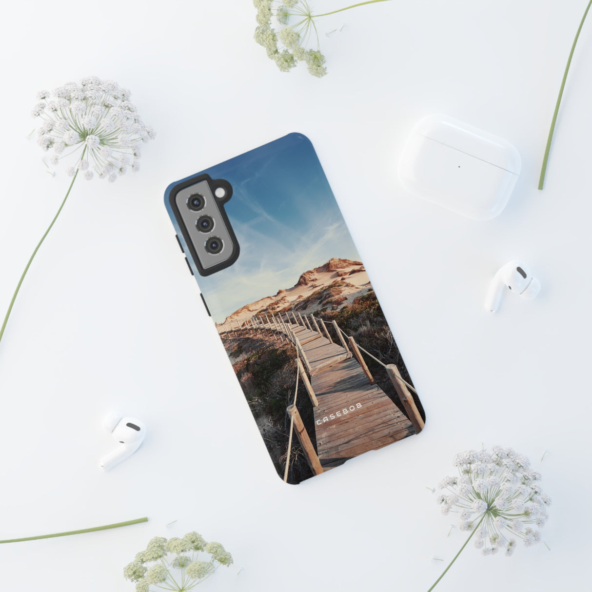 Wooden walkway - Protective Phone Case