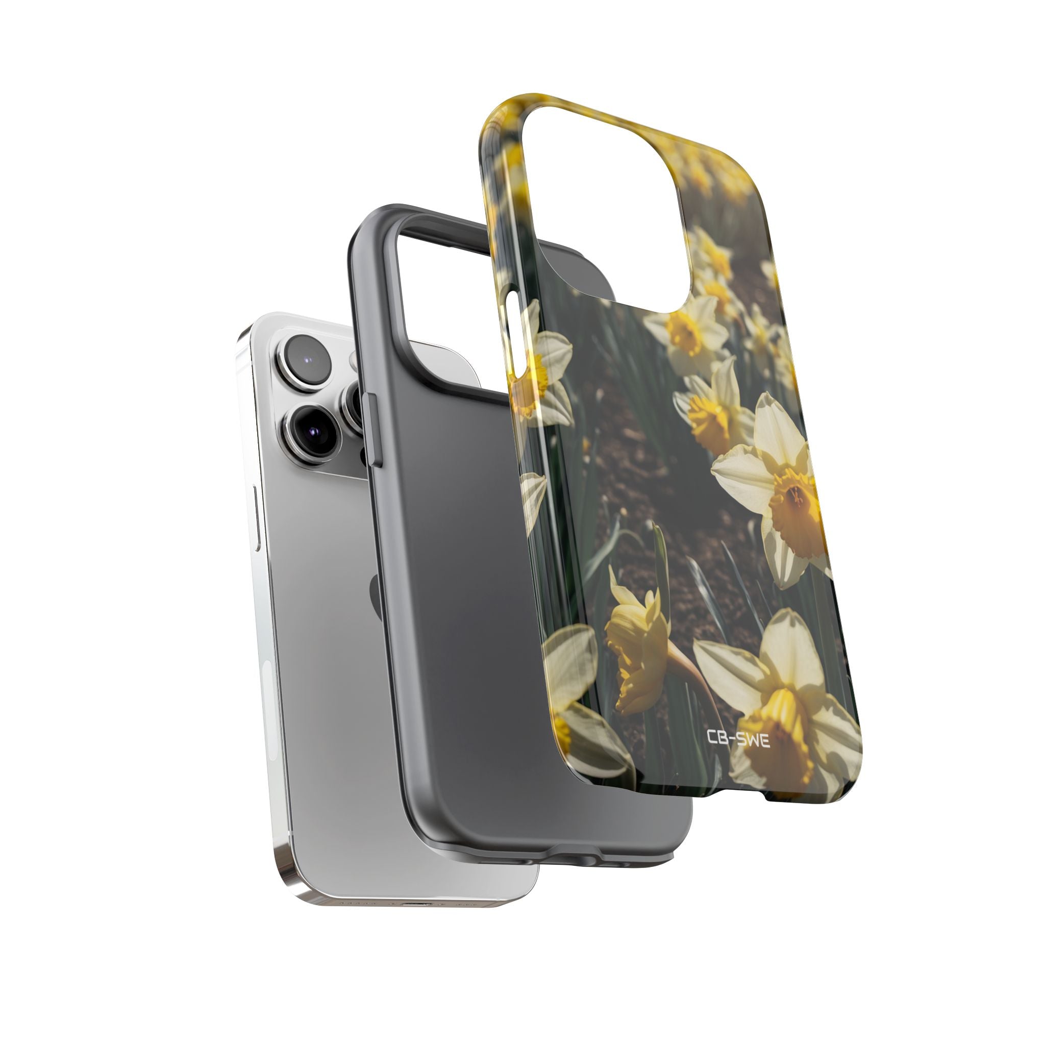 Golden Daffodils Bloom - iPhone Case