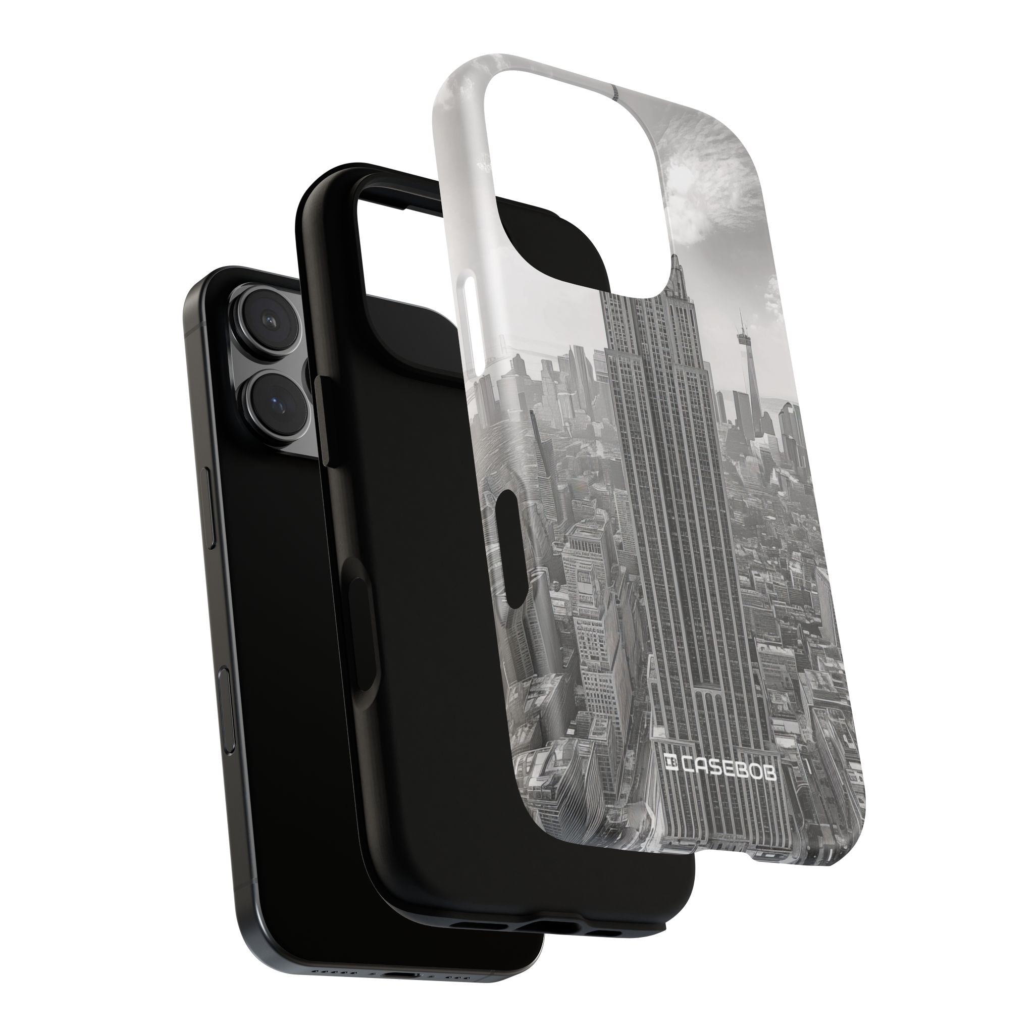 Grayscale Urban Elegance - for iPhone 16