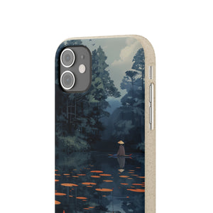 Tranquil Lotus Serenity | Biodegradable Phone Case