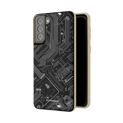 Cyber Circuitry Art | Biodegradable Phone Case