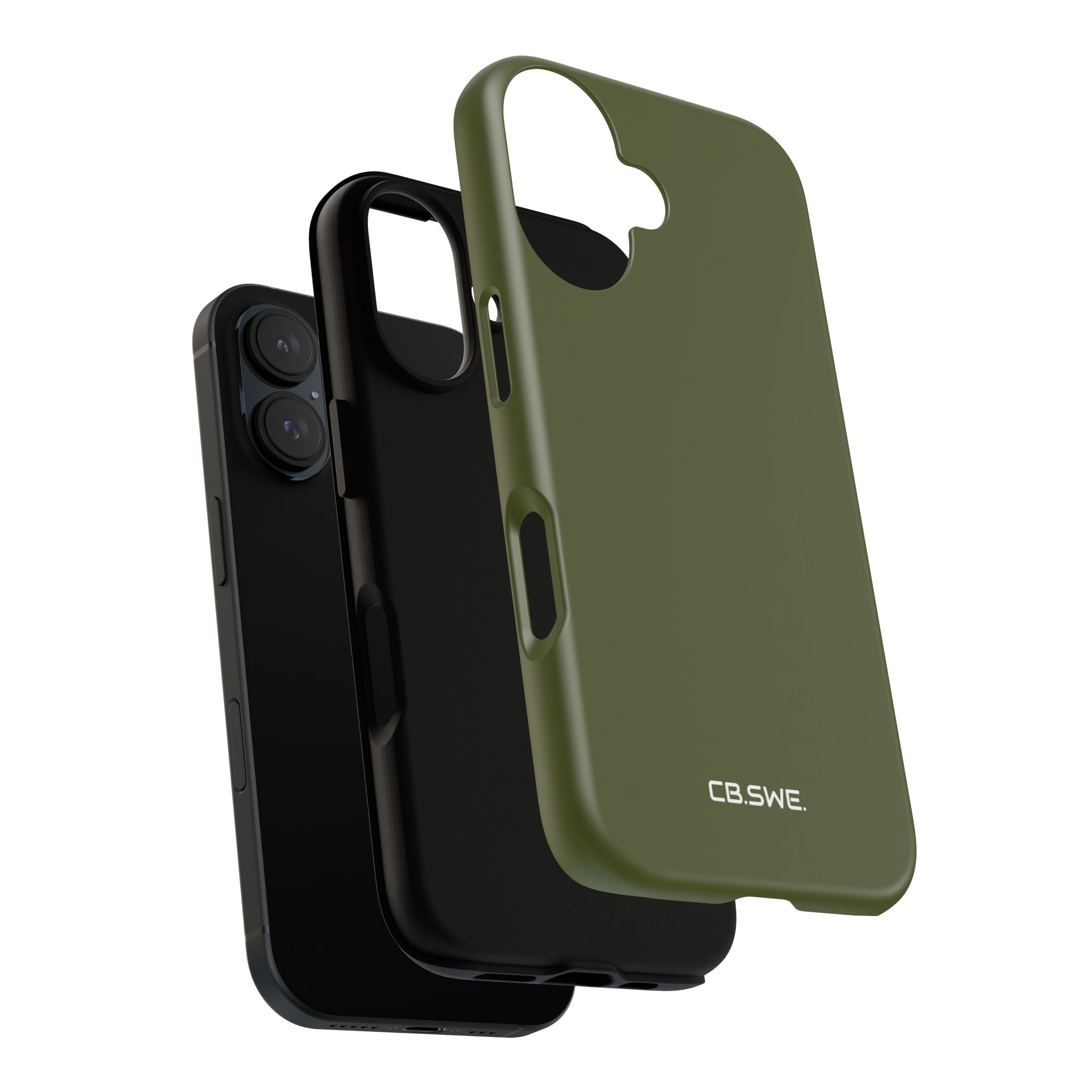 Armeegrüne iPhone-Hülle – Robust