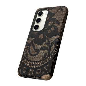 Broomrose Gothic Flower - Protective Phone Case