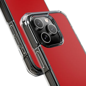 Venetian Red | Handyhülle für iPhone (Clear Impact Case – magnetisch) 