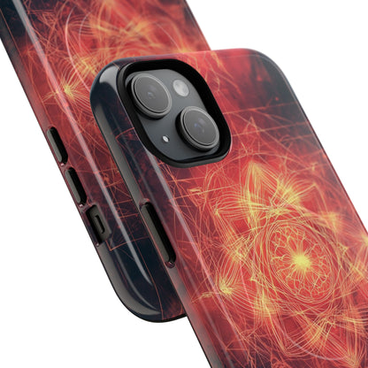Radiant Mandala iPhone 15 Plus Case - Tough+
