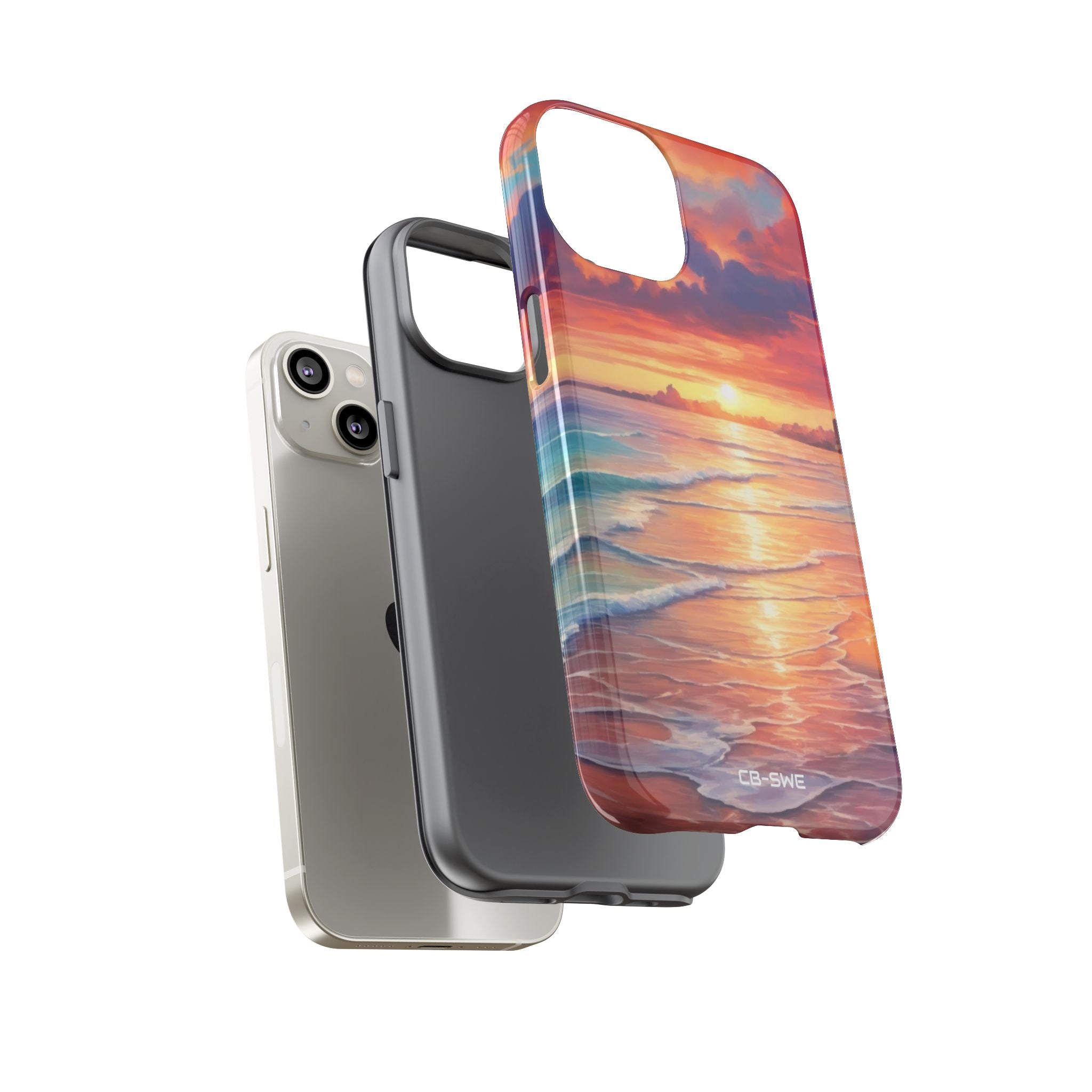 Sunlight Dances Waves - iPhone Case