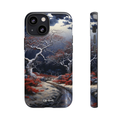 Sunlit Gnarled Forest - iPhone Case