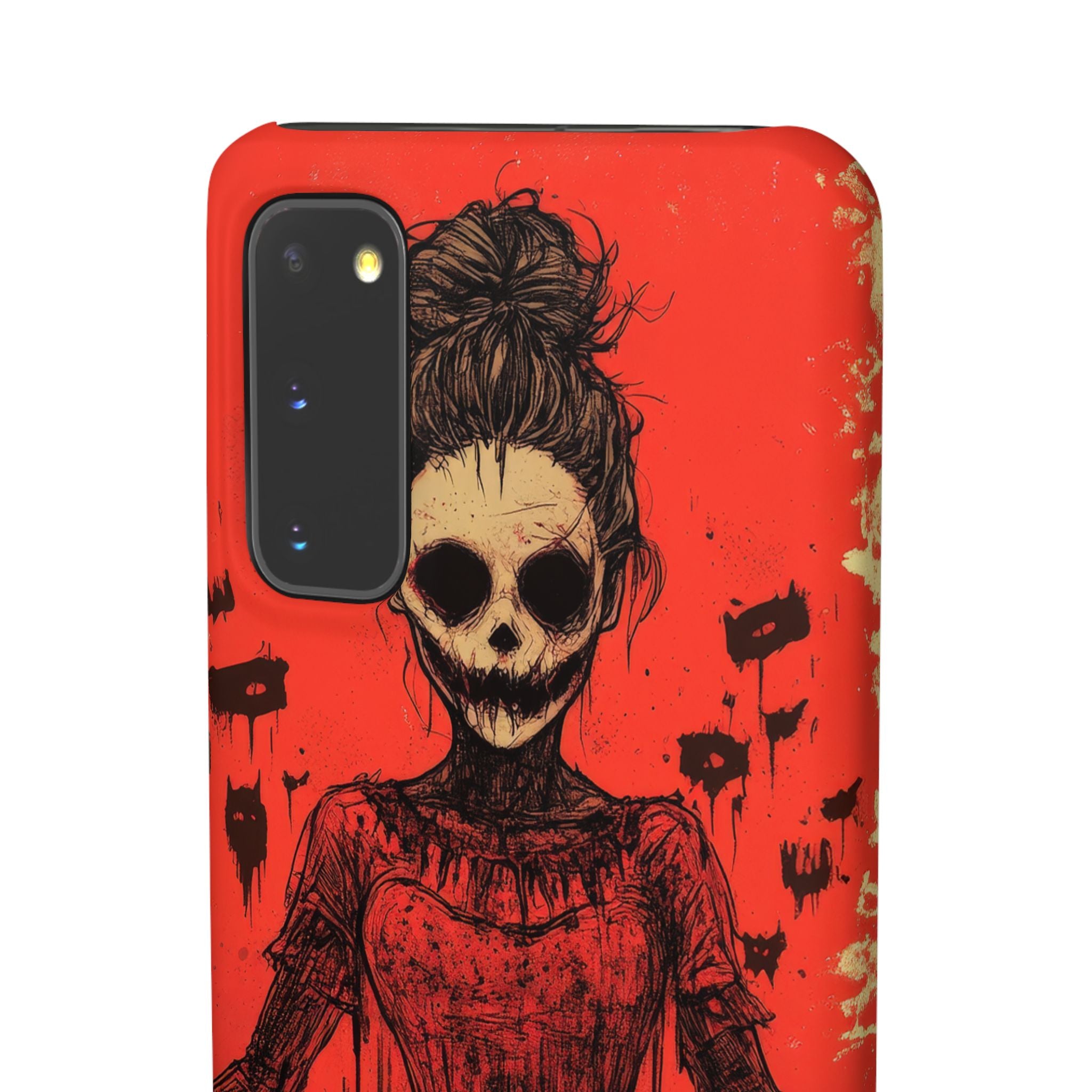 Haunting Scarlet Descent Samsung S20 - Slim Phone Case