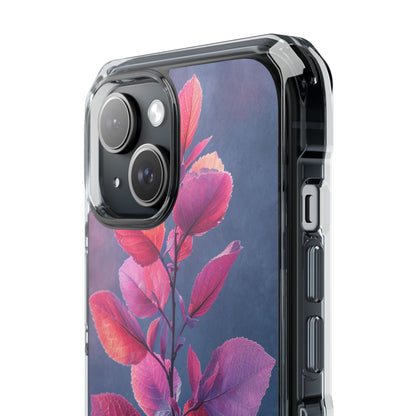 Pink Blue Nature - Clear Impact iPhone 15 Phone Case