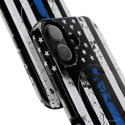 Blue Stripe Flag iPhone 17 Case - Tough+