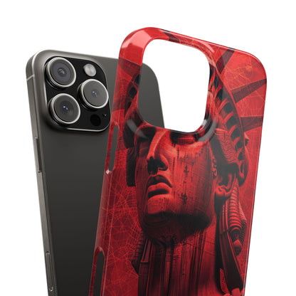 Zen Red Liberty Vision iPhone 16 - Slim Phone Case