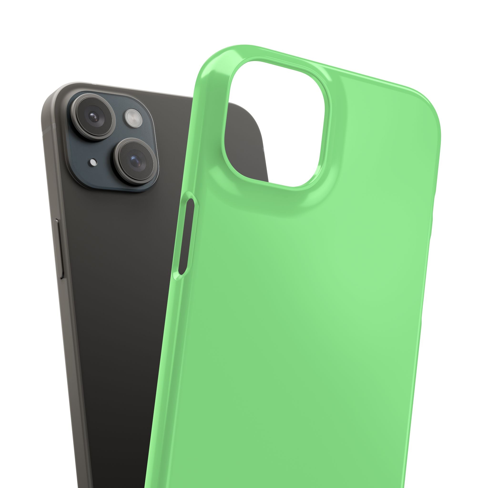 Light Green iPhone 15 - Slim Phone Case