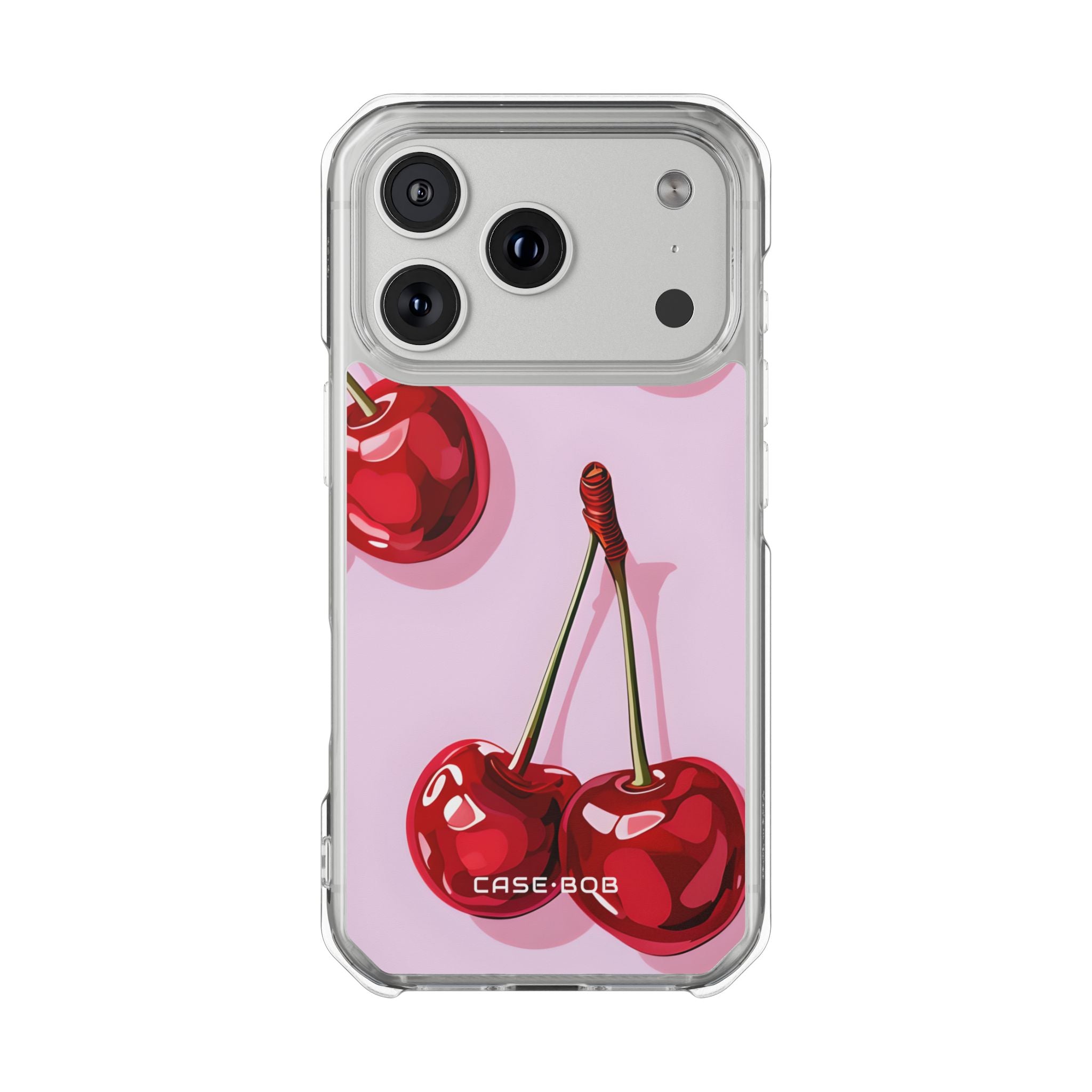 Glossy Cherries iPhone 17 Pro Case - Impact