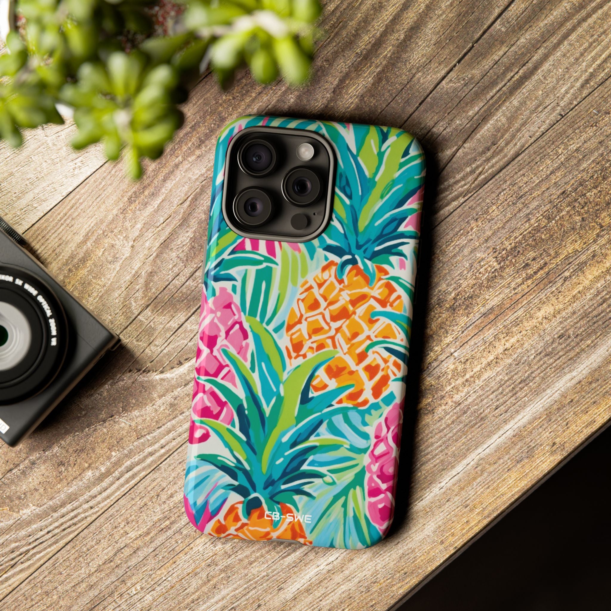 Pineapples Dance Bright - iPhone Case