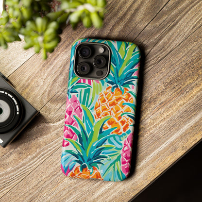 Pineapples Dance Bright - iPhone Case