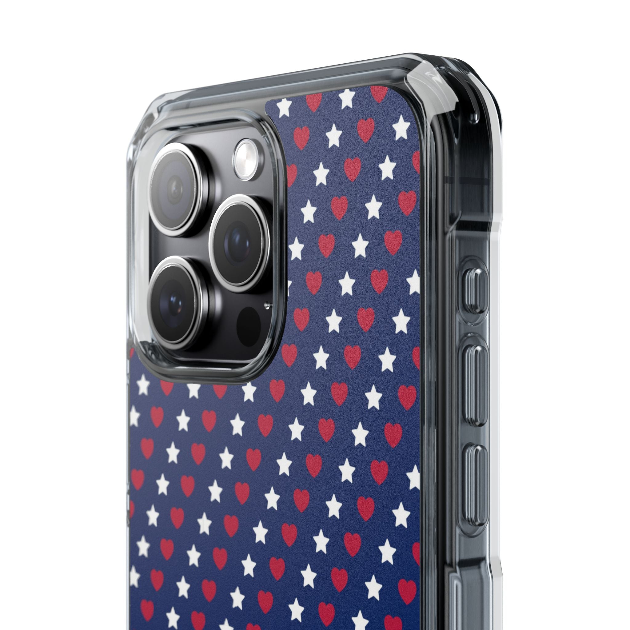 Hearts Twinkle Bright iPhone Case - Impact