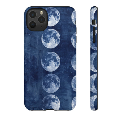 Lunar Phases Serenity - Protective Phone Case