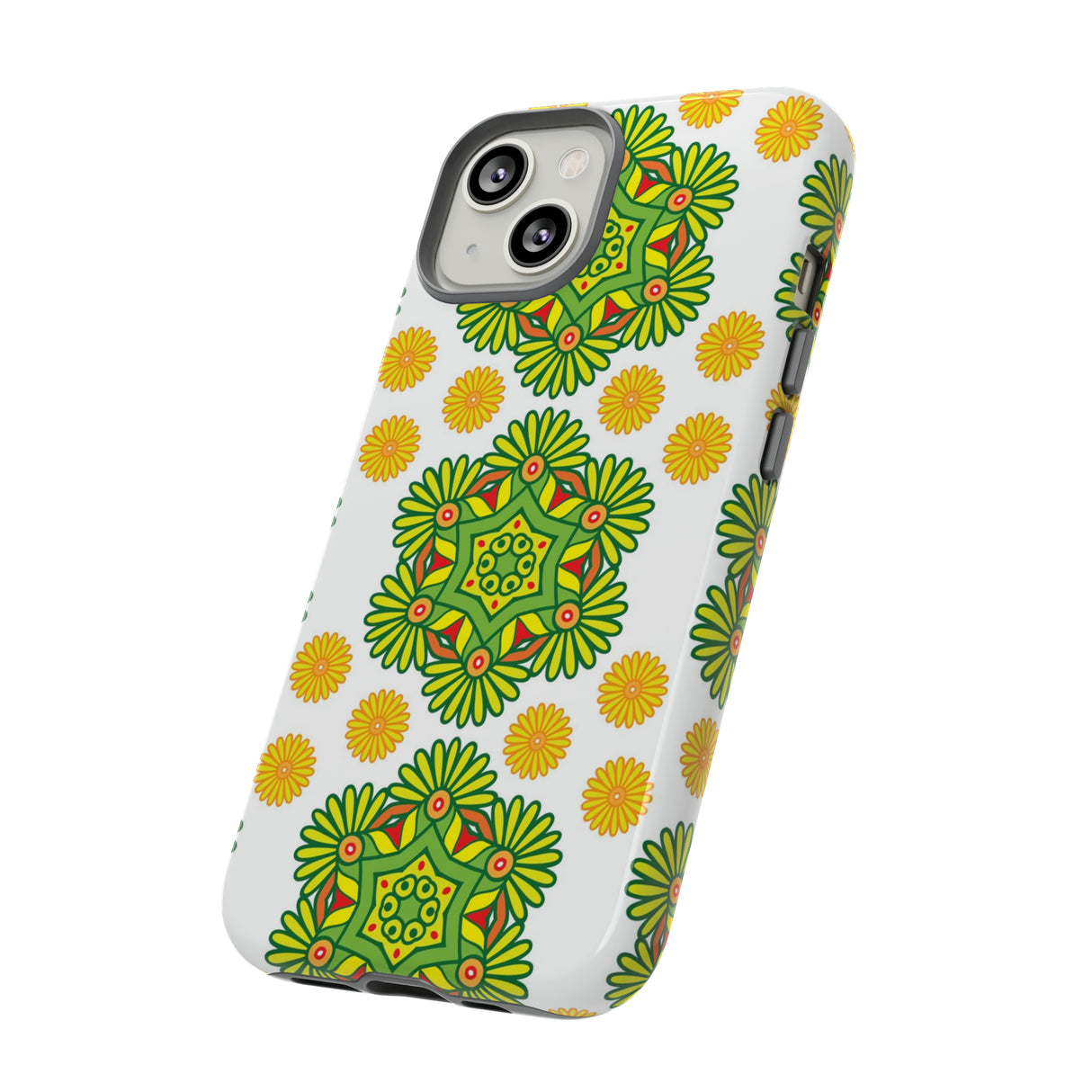 Lime Mandela - Protective Phone Case