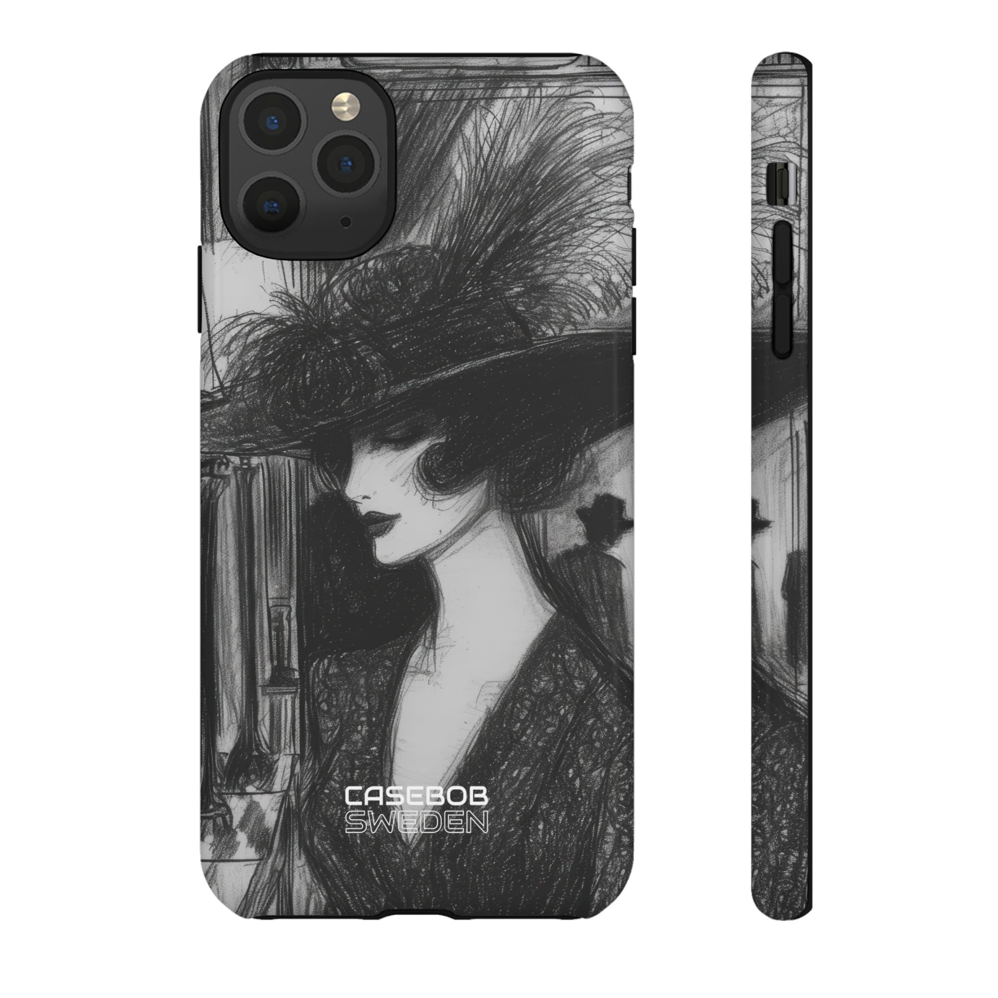 Vintage Feather Elegance iPhone 11 - Tough
