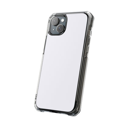 Pearl White - Clear Impact iPhone 15 Phone Case